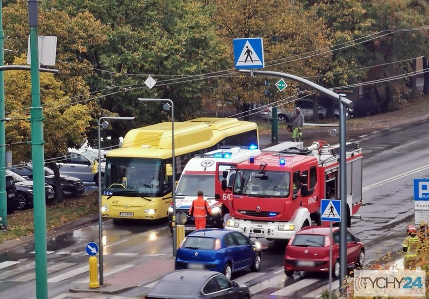 Potrącenie pieszych na przejściu dla pieszych