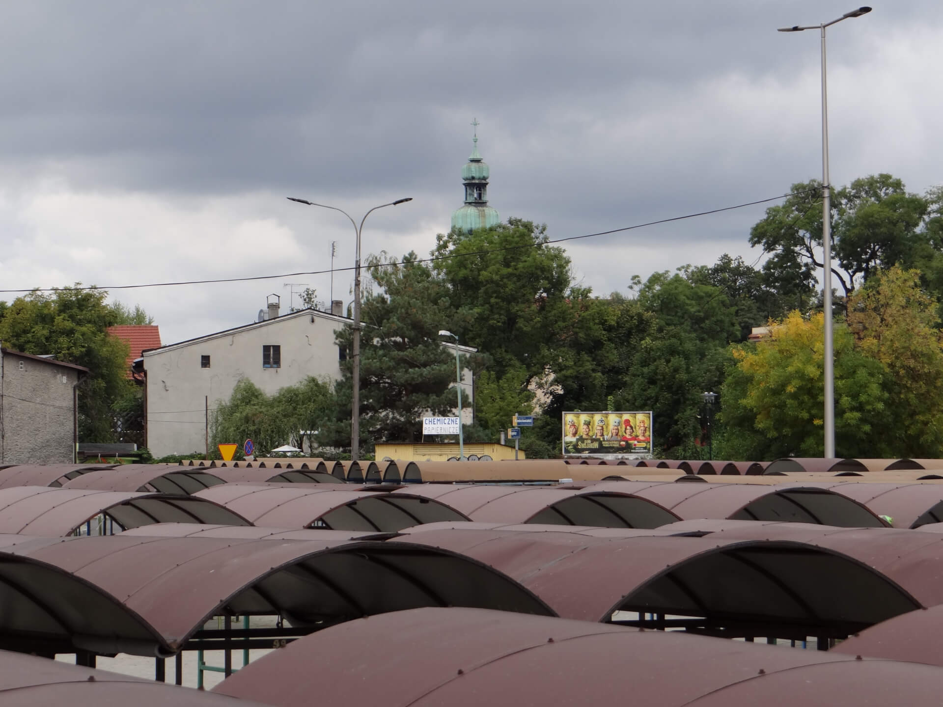 Targowisko przy al. Bielskiej w Tychach