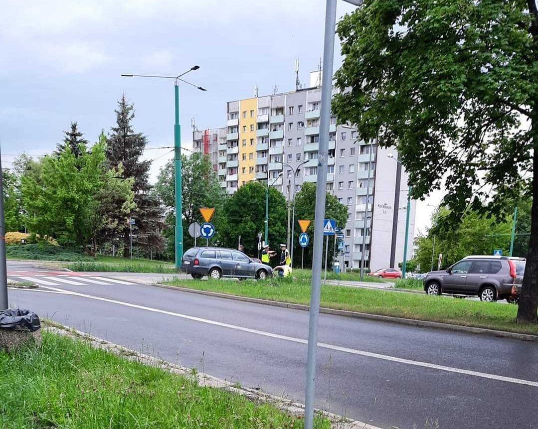 Potrącenie mężczyzny jadącego na hulajnodze