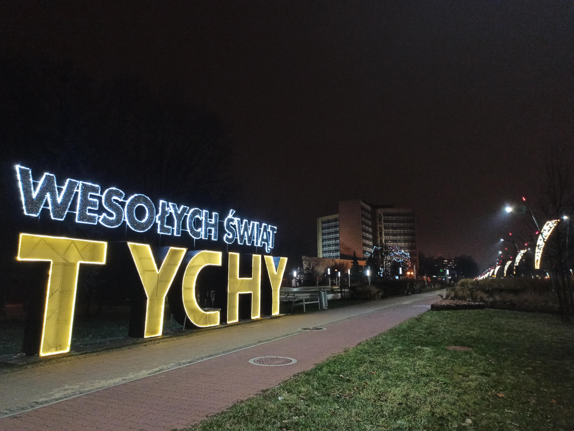 Miejskie iluminacje Tychów