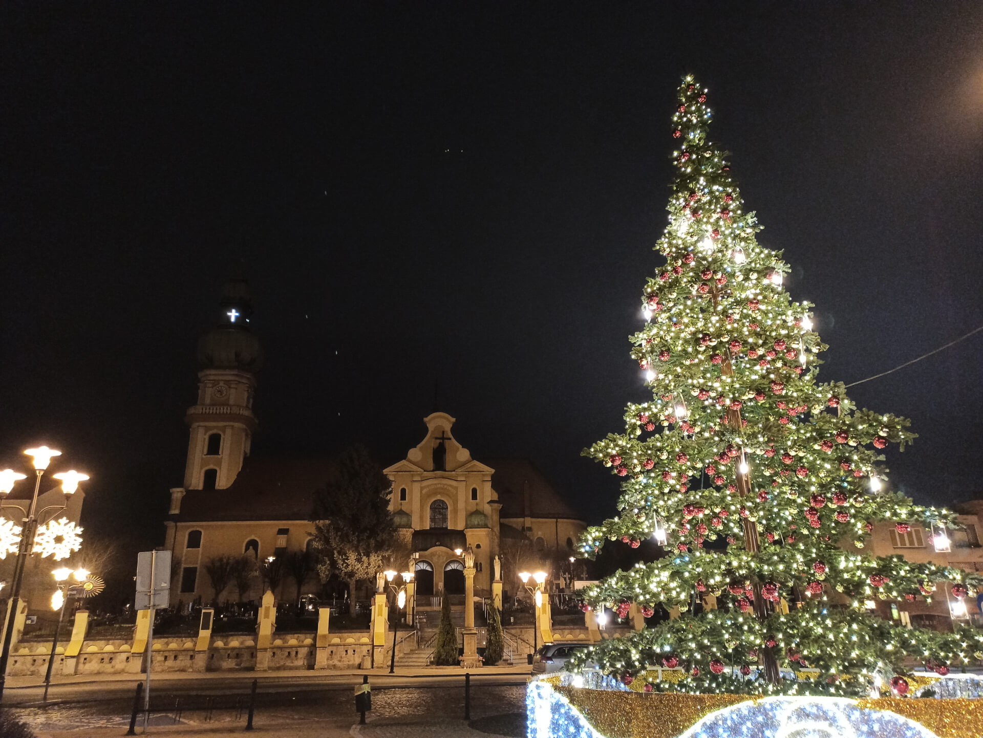 Miejskie iluminacje Tychów