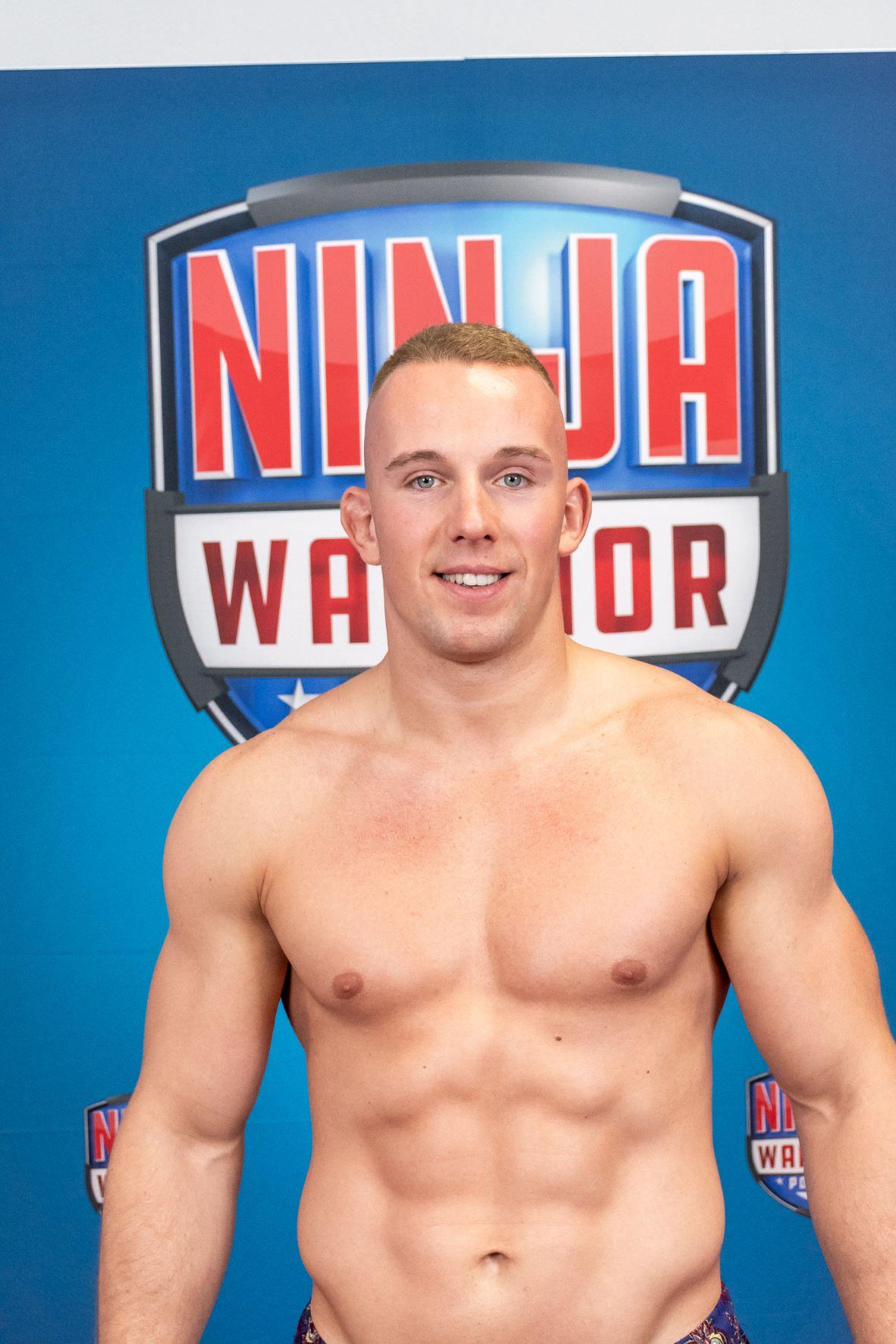 Kamil Stolecki z Tychów na planie "Ninja Warrior Polska"