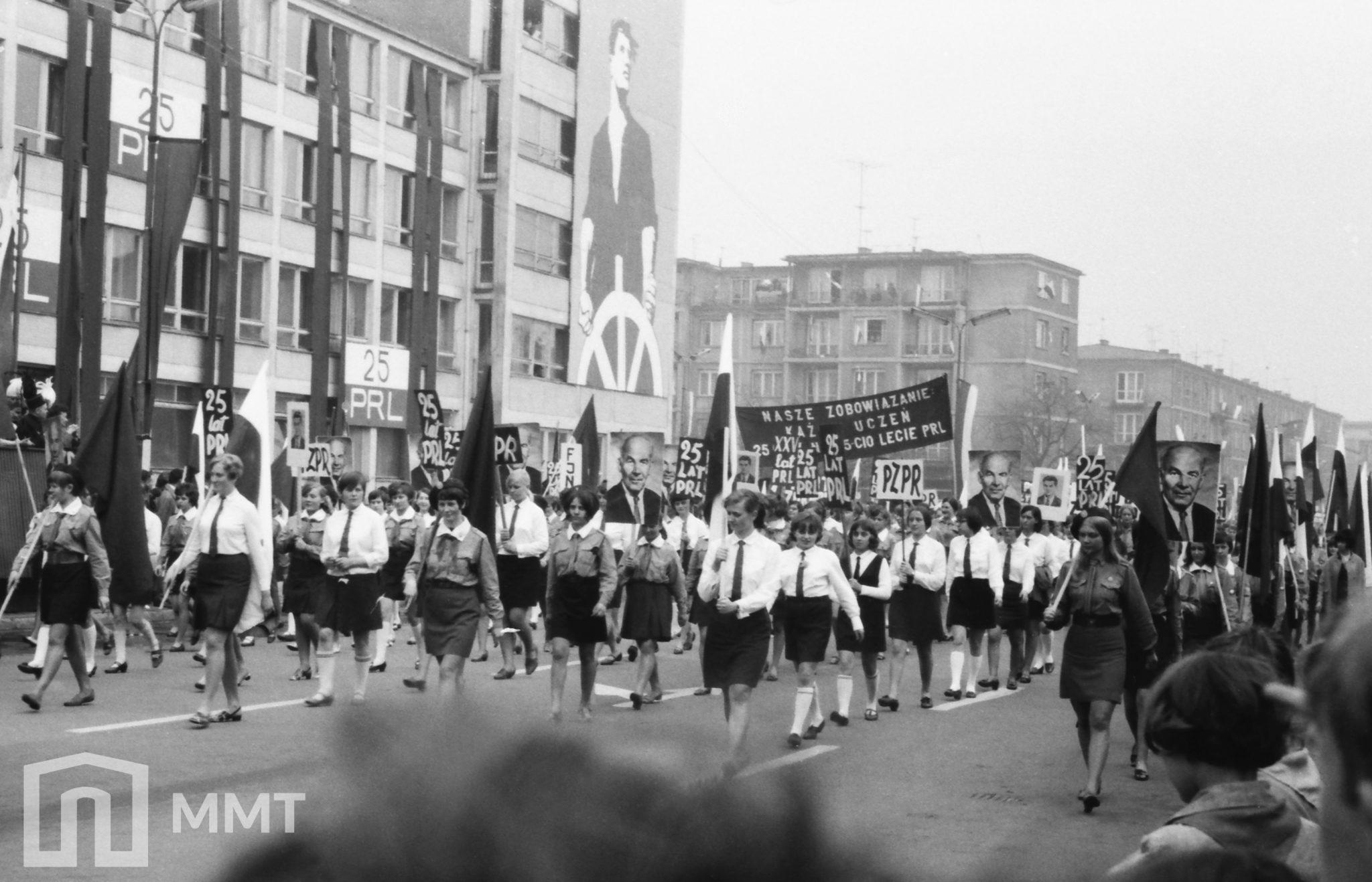 Pochód pierwszomajowy Tychy