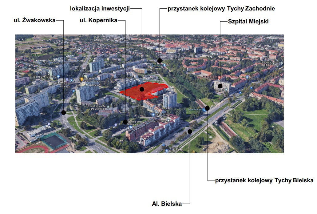 Tychy bloki mieszkalne ul kopernika6