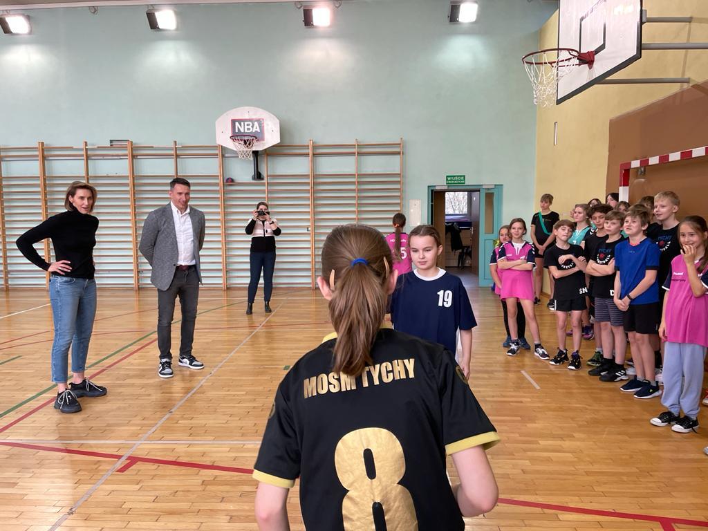 Spotkanie uczniów ze sportowcami
