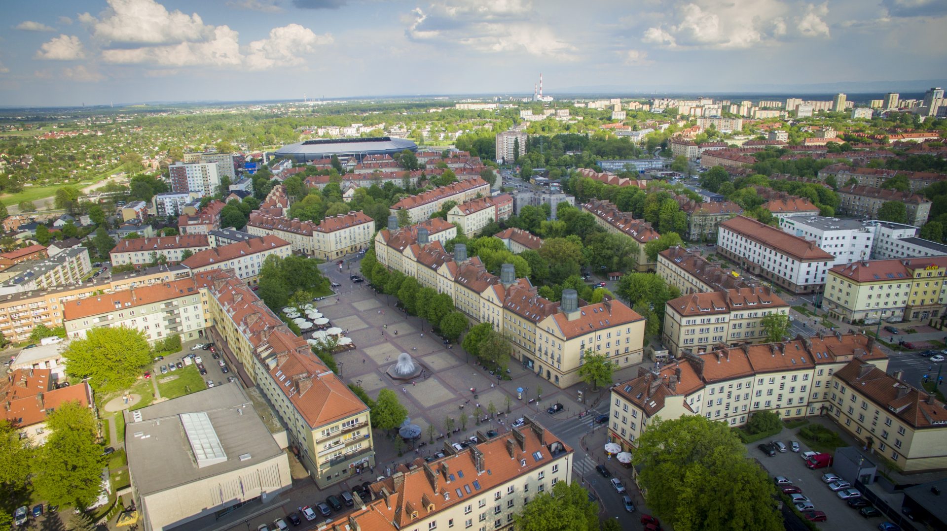 Plac Baczyńskiego Tychy Plac Baczyńskiego Tychy