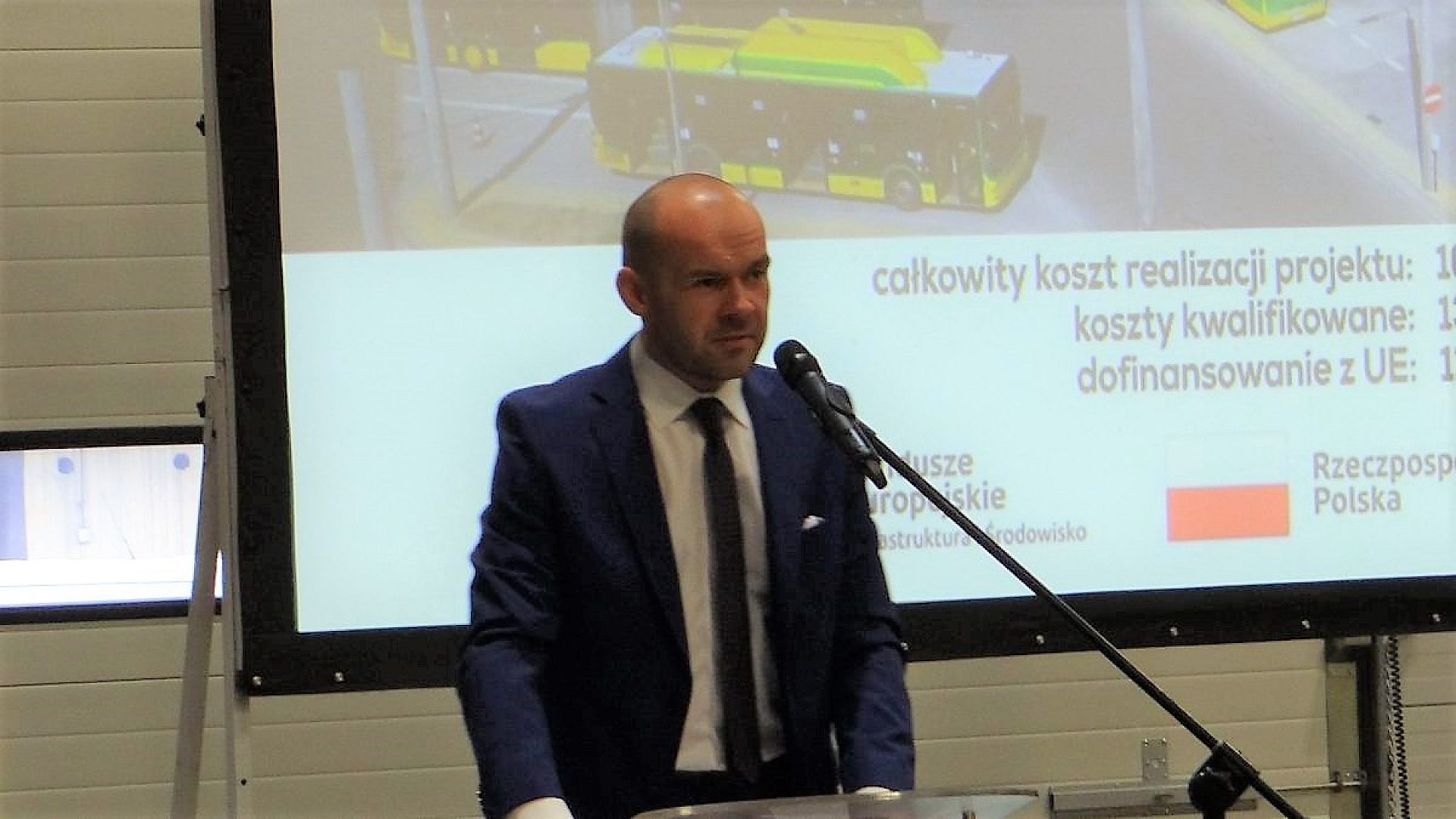 Miłosz Stec, prezes PKM Tychy Miłosz Stec, prezes PKM Tychy