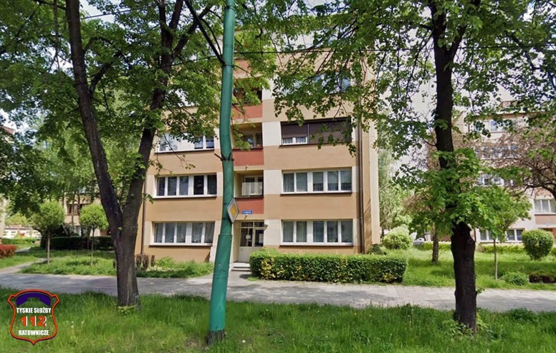 Blok przy ulicy Edukacji w Tychach Blok przy ulicy Edukacji w Tychach