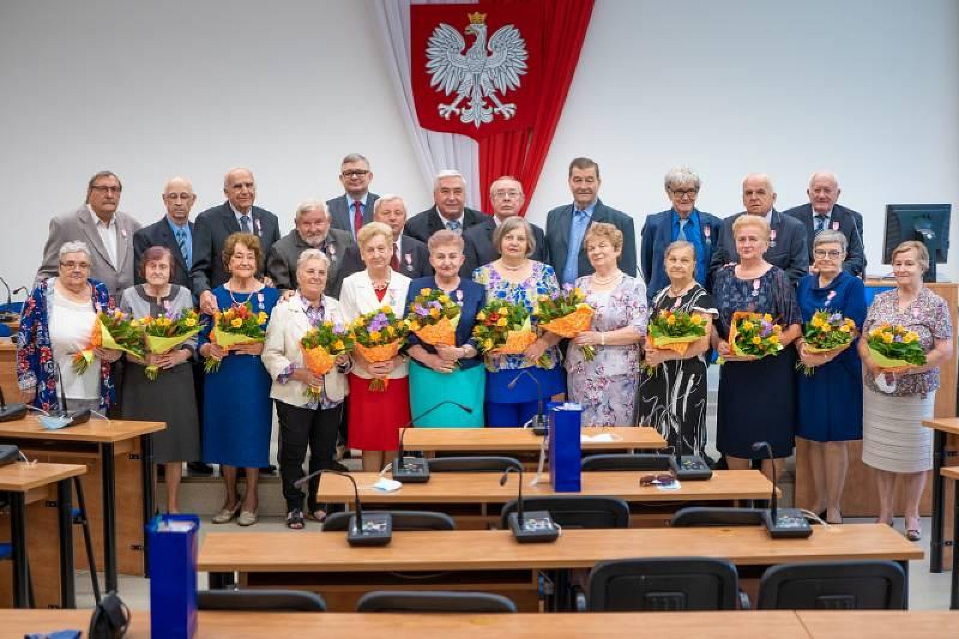 Wręczenie  medali Wręczenie  medali