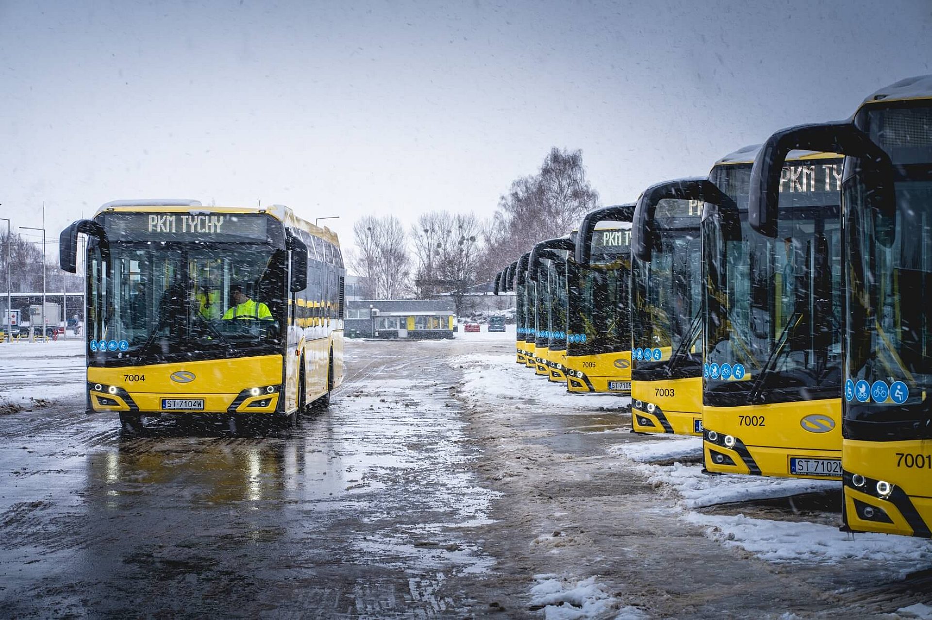 Prezentacja nowych busów w Tychach Prezentacja nowych busów w Tychach