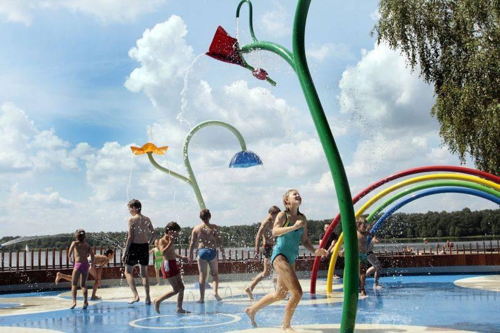 Tychy wodny plac zabaw Tychy wodny plac zabaw