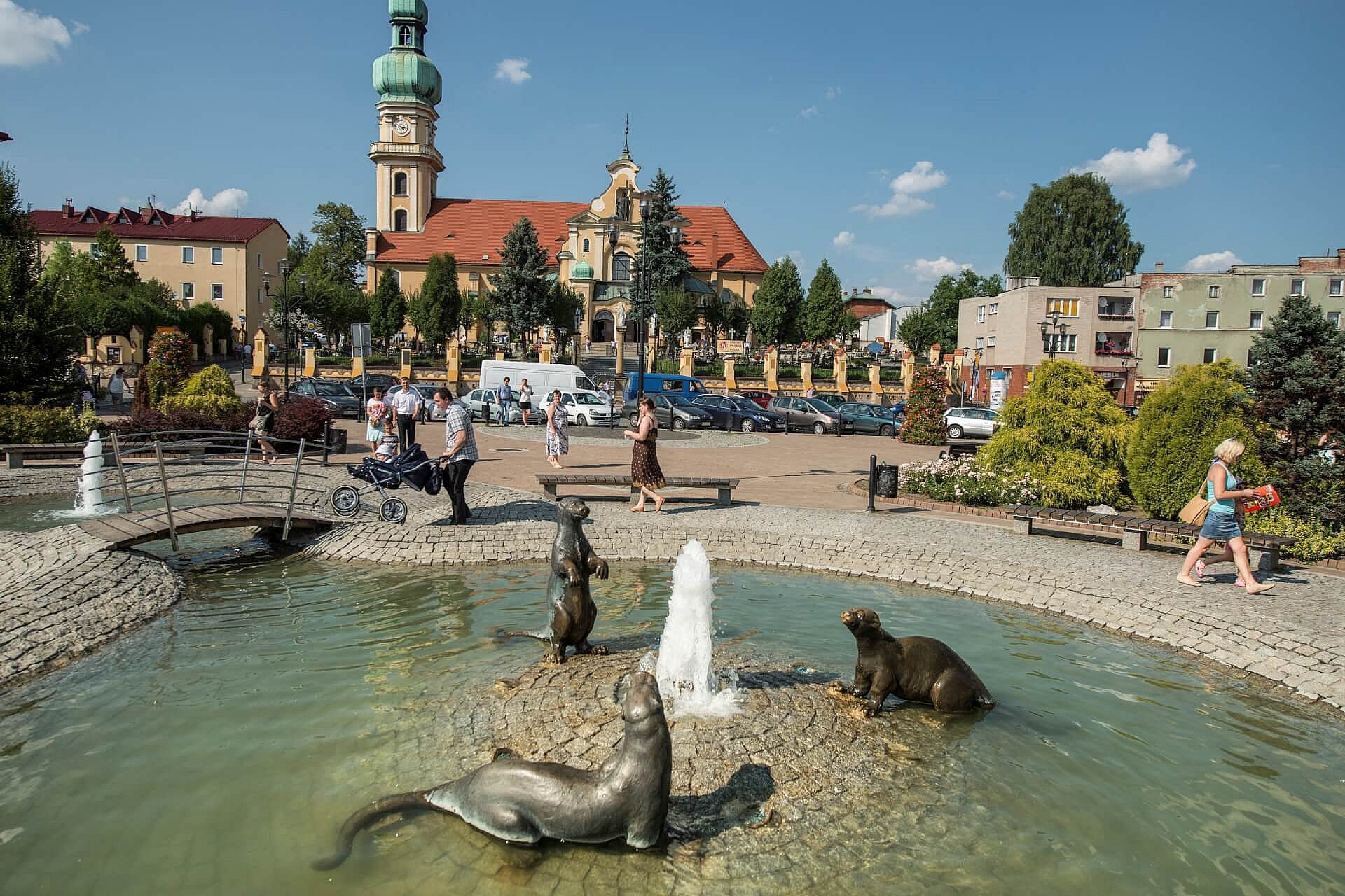 Stare Tychy wydry na Rynku Stare Tychy wydry na Rynku