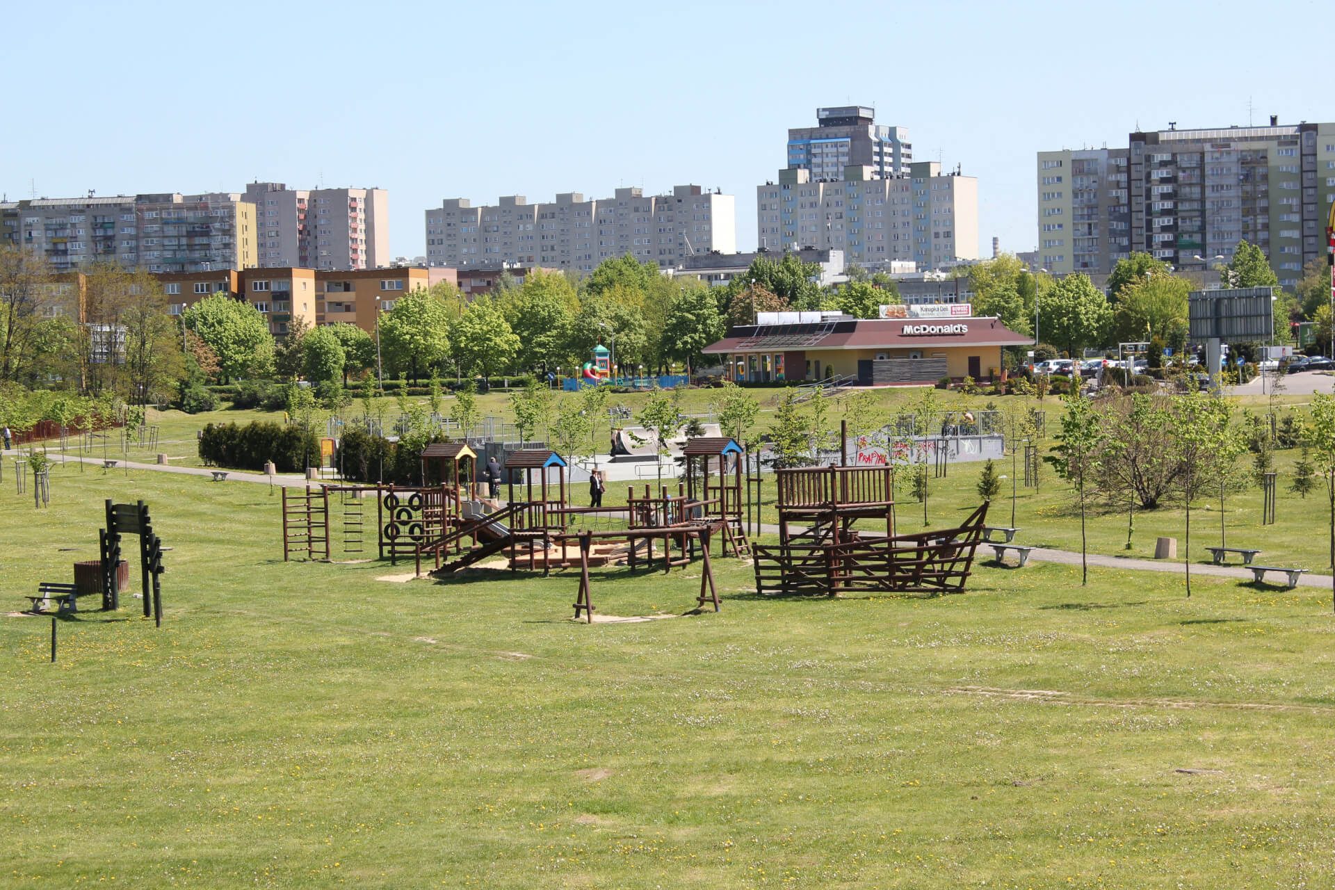 Park Jaworek w Tychach Park Jaworek w Tychach