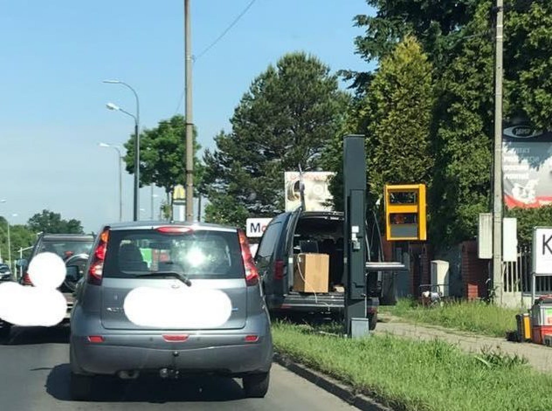 Fotoradar na DK44 Fotoradar na DK44