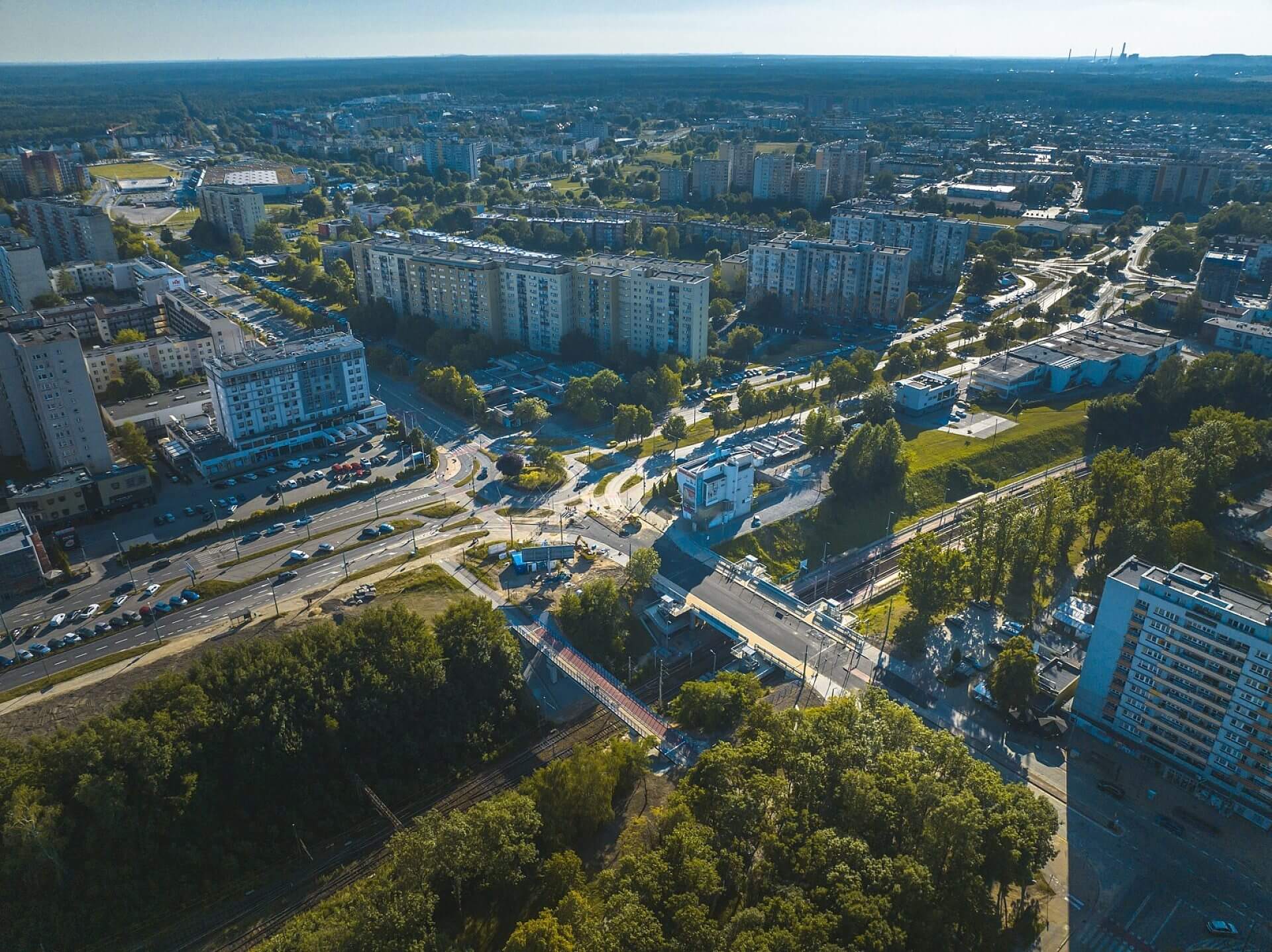 Wiadukt Grota Roweckiego w Tychach Wiadukt Grota Roweckiego w Tychach