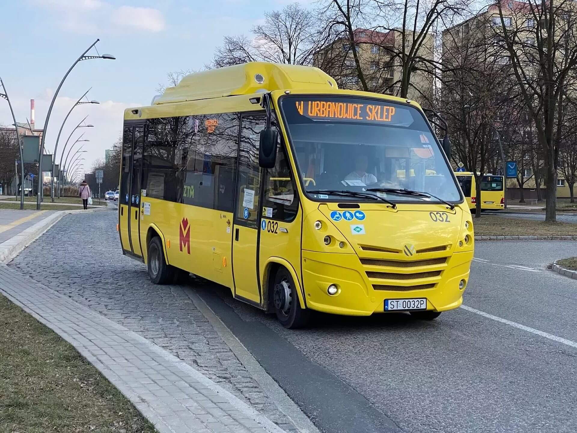 Autobus linii W w Tychach Autobus linii W w Tychach