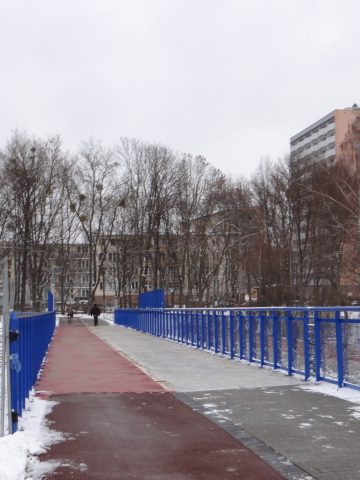 Kładka przy ul. Grota Roweckiego otwarta Kładka przy ul. Grota Roweckiego otwarta