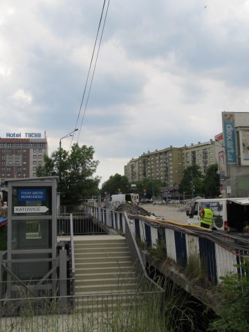 Rozbiórka wiaduktu na ul. Grota-Roweckiego Rozbiórka wiaduktu na ul. Grota-Roweckiego