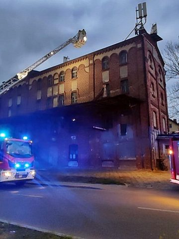 Pożar młyn tychy 2 Pożar młyn tychy 2