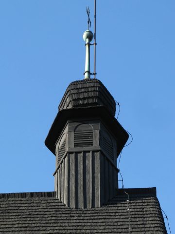Bierun St Valentine church ridge turret 2018 Bierun St Valentine church ridge turret 2018