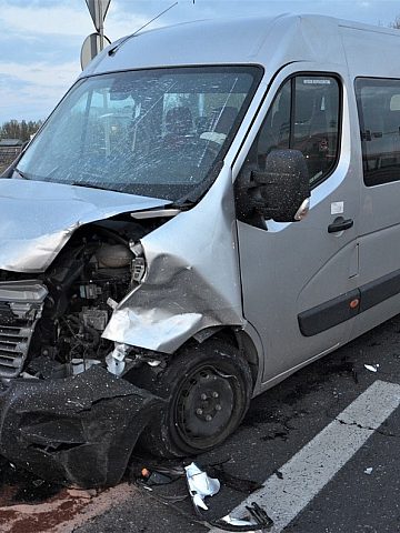 Kolizja na skrzyżowaniu w Mikołowie Kolizja na skrzyżowaniu w Mikołowie