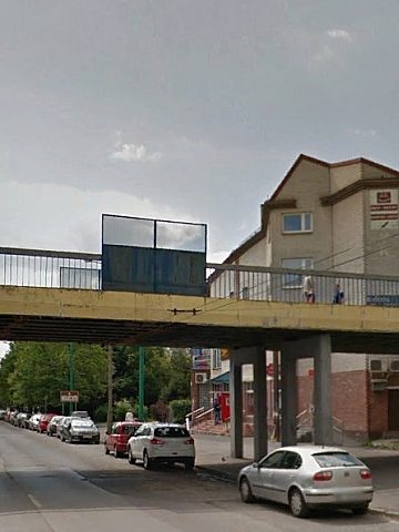 Kładka na ul Żwakowskiej1 Kładka na ul Żwakowskiej1