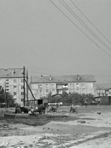 Budynki mieszkalne przy ul. Ejsmonda - ok. 1960 r. Tychy Budynki mieszkalne przy ul. Ejsmonda - ok. 1960 r. Tychy