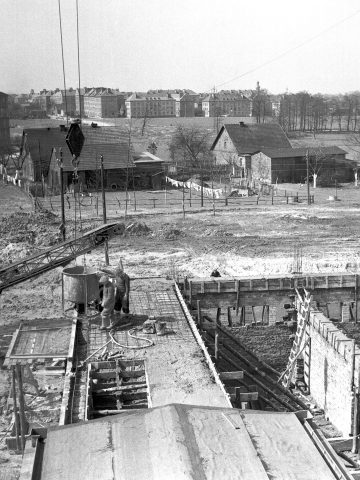 Technikum Budowlanego na osiedlu E - ok. 1960 r. Tychy Technikum Budowlanego na osiedlu E - ok. 1960 r. Tychy