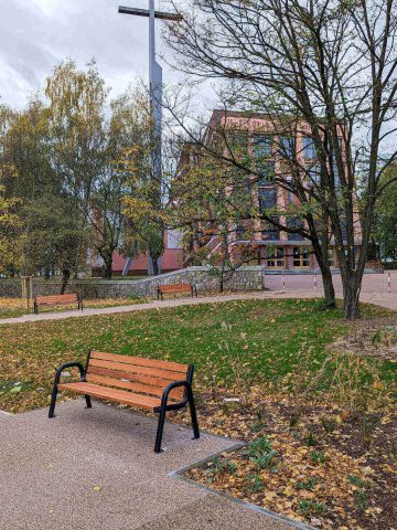 Plac Konstytucji w Tychach po remoncie Plac Konstytucji w Tychach po remoncie