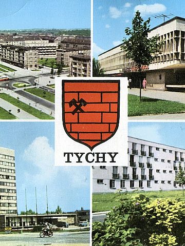 Pocztówki z Tychów Pocztówki z Tychów