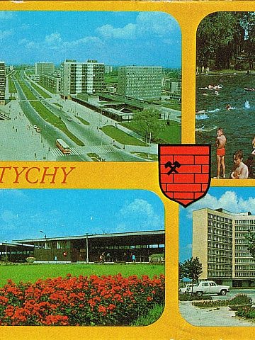 Pocztówki z Tychów Pocztówki z Tychów