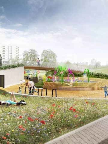 Wodny plac zabaw, Tychy Wodny plac zabaw, Tychy