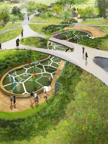 Wodny plac zabaw, Tychy Wodny plac zabaw, Tychy