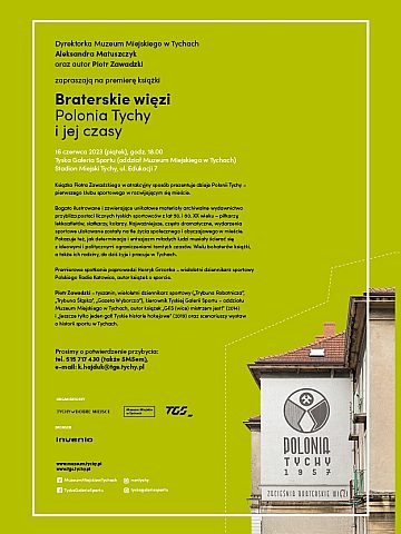 Muzeum miejskie w tychach braterskie wiezi polonia tychy i jej czasy zaproszenie mailing Muzeum miejskie w tychach braterskie wiezi polonia tychy i jej czasy zaproszenie mailing