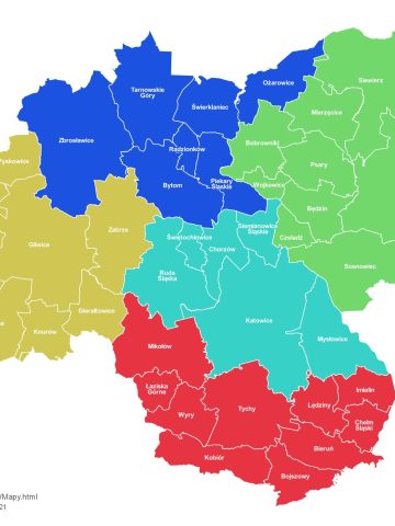 Podregiony metropolia gzm Podregiony metropolia gzm