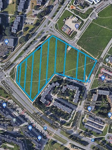 Rzut mapa tychy Rzut mapa tychy