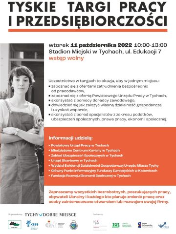 Targi Pracy i Przedsiębiorczości - plakat Targi Pracy i Przedsiębiorczości - plakat