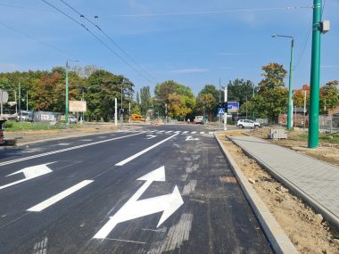 Skrzyżowanie ulic Andersa i Burschego Tychy Skrzyżowanie ulic Andersa i Burschego Tychy