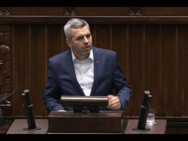 Śląskie wątki w debacie nad exposé Donalda Tuska Maciej Konieczny podcas debaty po expose 12.11.2023