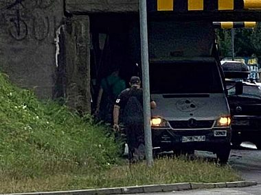 Zablokowany pojazd Zablokowany pojazd