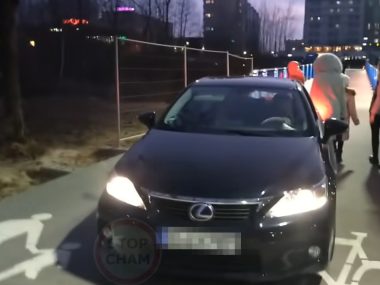 Przejazd przez kładkę Tychy Przejazd przez kładkę Tychy