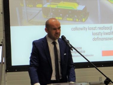 Miłosz Stec, prezes PKM Tychy Miłosz Stec, prezes PKM Tychy
