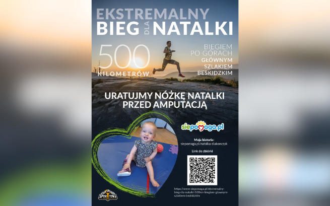 Ekstemalny Bieg dla Natalki - uliotka