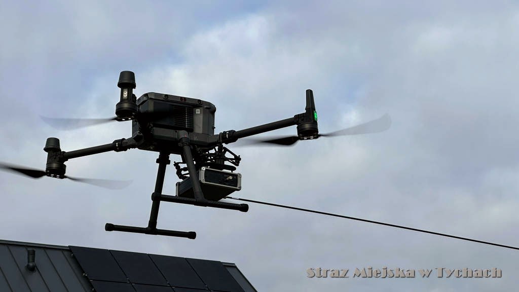 Dron antysmogowy Straży Miejskiej w Tychach