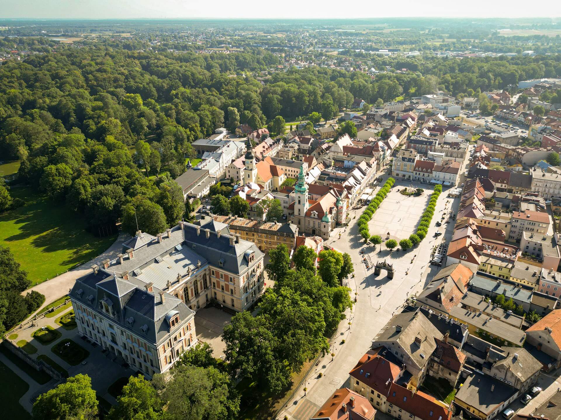 Park kulturowy pszczyna stare miasto