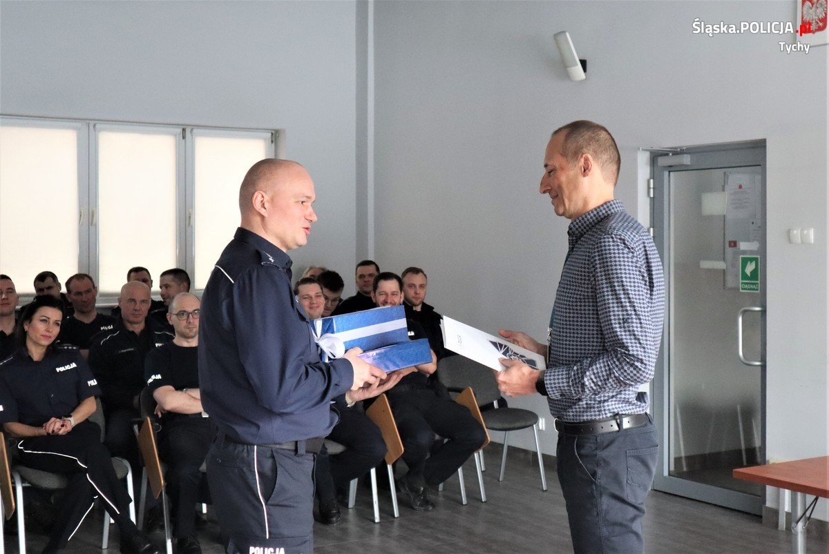 Pożegnanie policjantów tychy 5