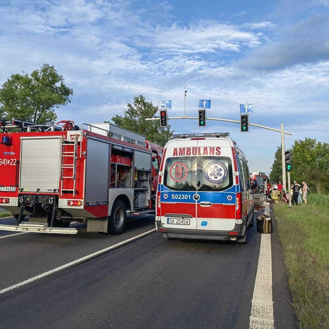 Wypadek tychy turynska 27lipca 01