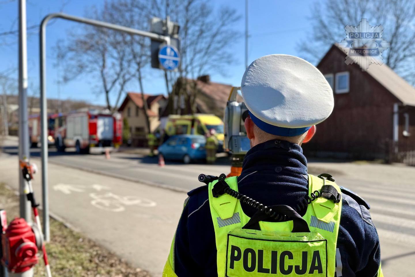 Potracenie Myslowice Dzierzonia 3