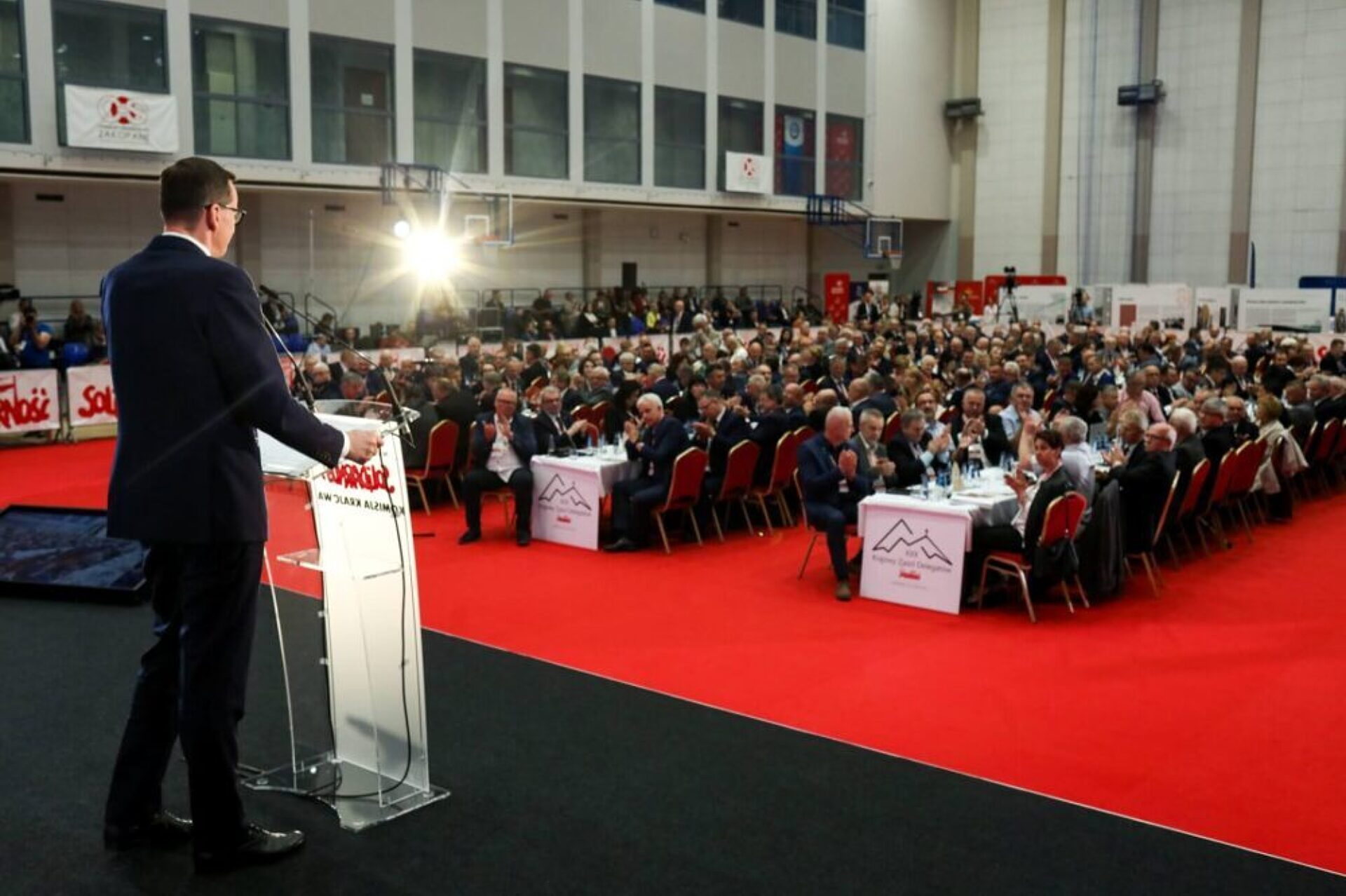 Zjazd delegatów NSZZ "Solidarność" Zjazd delegatów NSZZ "Solidarność"