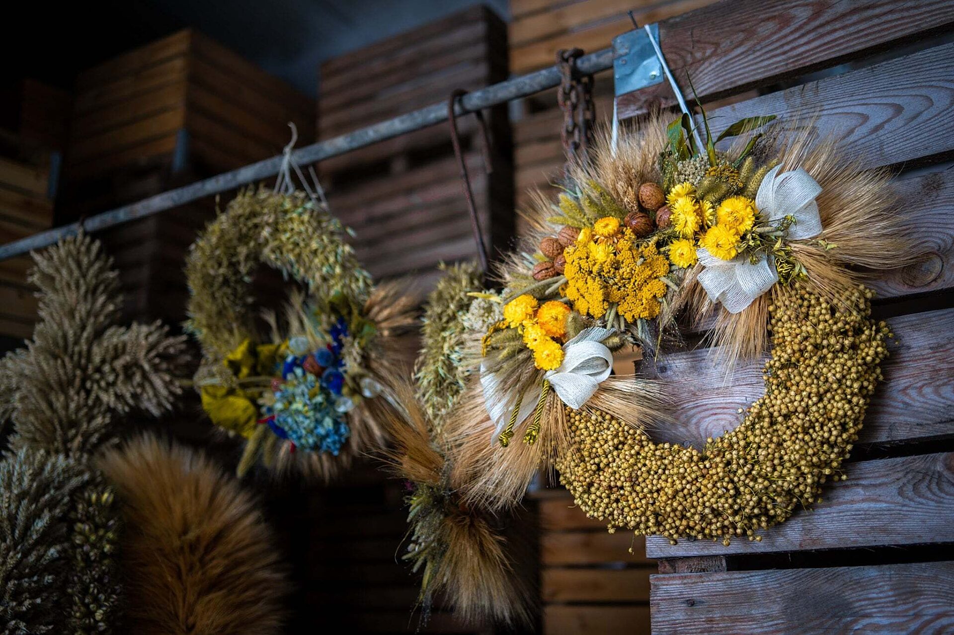 Dożynkowe wianki w Tychach Dożynkowe wianki w Tychach